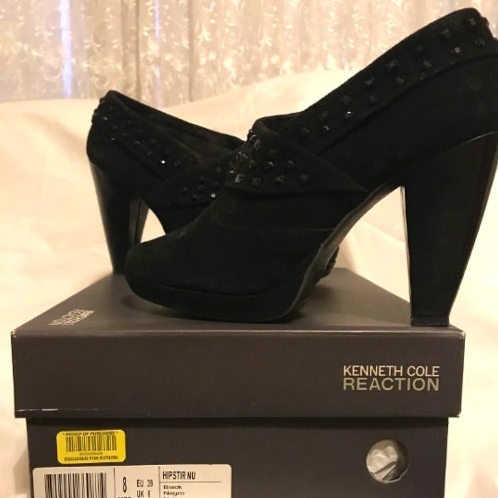 Kenneth Cole Reaction Chunky Ankle Boots